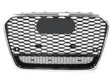 Chrome Frame Grill For 2012-2015 Audi A6/S6 C7 RS6 Style Front Mesh Honeycomb Grille