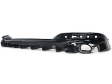 Gloss Black Rear Diffuser w/ Exhaust Tips For 2021–2024 Audi A4 B9.5