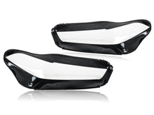 For 2024-2026 BMW X5 G05 X6 G06 LCI Front Headlight Lens Cover Black Clear Left+Right