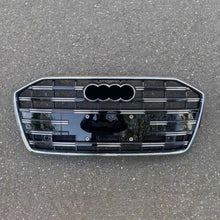 Sport Style Chrome Front Grille For Audi A6 C8 S6 2019-2023
