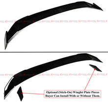 For 2021-2024 Hyundai Elantra MC Winglet Style Gloss Black Rear Trunk Spoiler Wing