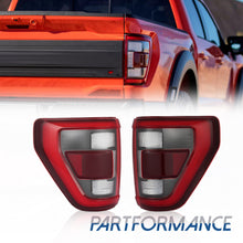 Pair LED Rear Tail Lights Brake W/Blind Spot For Ford F-150 F150 2021 2022-2023