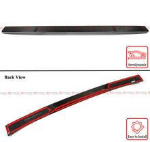 Carbon Fiber Rear Window Roof Spoiler Wing For 2024-2025 Ford Mustang S650 2-Door Coupe