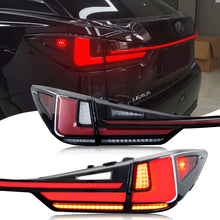 Smoked LED Sequential Tail Lights & Middle Lamp for Lexus RX350 RX450 F Sport 2016-2022