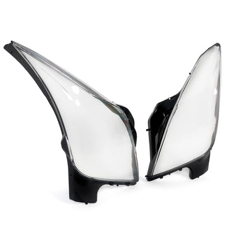 Clear Headlight Lens Covers Left + Right for 2013-2017 Cadillac XTS Replacement Shells
