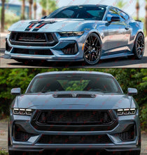For 2024-2026 Ford Mustang GT Matt Black R Style Front Bumper Air Duct Replacement