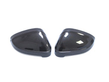 Carbon Look Side Mirror Cover Caps Replace For AUDI A4 B9 S4 A5 F5 S5 w/ Lane Assist 2017-2024 mc129