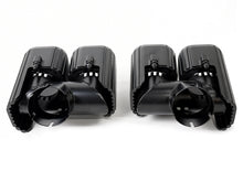 Pair Black Exhaust Muffler Tips for 2020-2026 Land Rover Defender L663 90/110/130 3.0L/2.0L