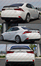 Carbon Fiber Look Highkick Rear Trunk Spoiler for 2014-2020 Lexus IS300 IS350 IS200