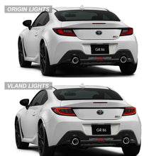 Smoked Black Tail Lights For 2022-24 Toyota GR86 Subaru BRZ LED Rear Lamps