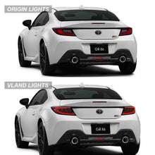 Smoked Black Tail Lights For 2022+ Toyota GR86 Subaru BRZ LED Rear Lamps