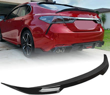 Gloss Black Trunk Lid Spoiler For Toyota Camry SE XSE LE XLE 2018-2024