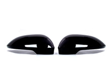 Gloss Black Mirror Cover Caps Replacement For VW Golf 8 MK8 2021-2024