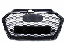 RS3 Black Honeycomb Front Grill for AUDI A3 8V S3 2017-2020
