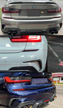 For 2019-2022 BMW 330i M340i M Sport Carbon Fiber Rear Bumper Side Vent Trim Canard