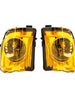 Yellow Lens Front Fog Lights Lamps w/Bulbs for LEXUS IS250 IS350 2006-2010