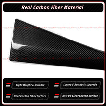 For 2025-2026 BMW G90 G99 M5 MP Style Add-on Real Carbon Fiber Side Skirt Extension