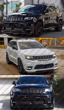 For 2017-2021 Jeep Grand Cherokee SRT Trackhawk AMPP Gloss Black Front Bumper Lip