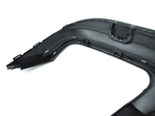 Gloss Black Rear Diffuser w/ Silver Exhaust Tips for Mercedes C207 E250 E400 E500 E550 Coupe AMG 2014-2017