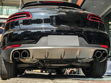 Black Stainless Steel Exhaust Tips for Porsche Macan 2.0L 2014–2018