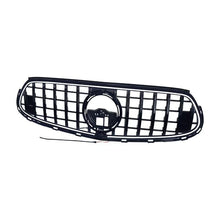Glossy Black W/LED GT Style Front Bumper Luminous Grille For Mercedes Benz GLC X254 2023-2026