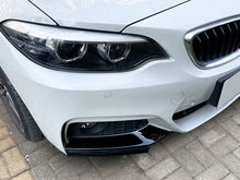 Gloss Black Front Bumper Splitter Kit For BMW 2 Series F22 Coupe M-Sport 2013-2021