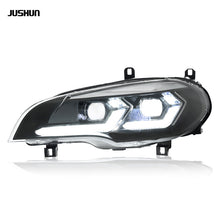 LED Headlight Assembly for BMW X5 E70 2007-2013 HID Projector DRL Replace