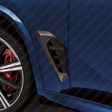 For 2024-2026 BMW G05 X5 X5M Style Carbon Fiber Trim Side Fender Vent Replacement