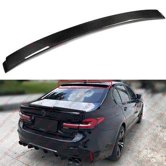 Carbon Fiber Rear Windoe Roof Spoiler Wing For 2017-2023 BMW M5 F90 G30