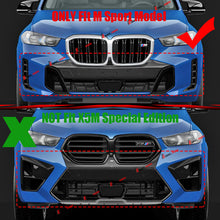 MP Style Gloss Black Front Bumper Lip Splitter for BMW X5 G05 M Sport 2024+