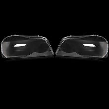 Left+Right Headlight Lens Lampshade Cover Replacement For Volvo XC90 2004-2013