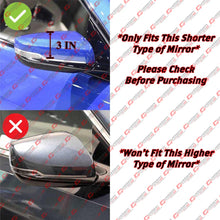 For 2014-2025 Cadillac CT5 CT6 CTS Full Carbon Fiber M Style Side Mirror Covers Caps Stick-On