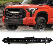 Front Bumper Upper Grille Light LED Bar for Toyota Tundra PRO 2022-2024