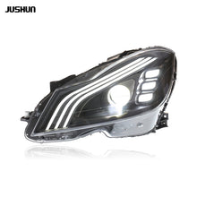 LED DRL Headlights Projector Assembly for Mercedes Benz W204 C250 2011-2014