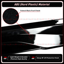 For 2024-2025 Tesla Model 3 Highland MC Design Gloss Black Side Skirt Extension