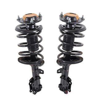 2pcs Pair Front Complete Shock Struts Coil Springs For 2004-2009 Kia Spectra Spectra5