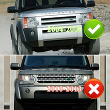 Pair Headlight Lens HeadLamp Cover Shell For Land Rover Discovery LR3 2005-2009