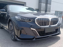 Glossy Black Front Bumper Lips for BMW 5 Series G60 2024+