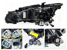 Retrofit Full LED Projector Headlight Assembly w/ Sequential Turn Signal for LEXUS CT200 2013-2017