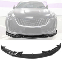 Gloss Black Front Bumper Lip Splitters for Cadillac CT5 2020-2023