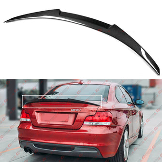 M4 Style Carbon Fiber Trunk Spoiler For 2007-2013 BMW E82 125i 135i 1M