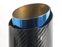 2pcs For Chevy Corvette C6 C7 C8 Carbon Fiber Stainless Exhaust Tip 2.5"to3.5"