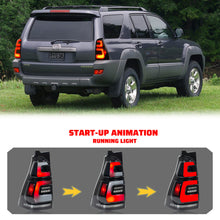 LED Tail Lights for Toyota 4Runner 4th GEN 2003-2009 Sequential Animation Rear Lamps