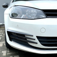 Fog Light Bumper Vent Trim For VW Golf 7 MK7 TSI TDI 2013–2016 Gloss Black