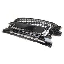 Front Bumper Radiator Grille Grill Honeycomb Gloss Black For Audi Q5 2009-2012
