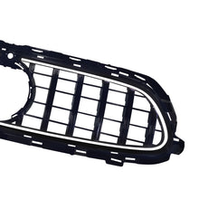 For 2021-2023 Mercedes Benz E-Class W213 Sedan Front Bumper Grille W/LED GT Black Luminous Grille