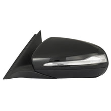 Black Left Driver Side View Mirror for 2015-2021 Mercedes W205 C250 C300 C350 C63 Sedan