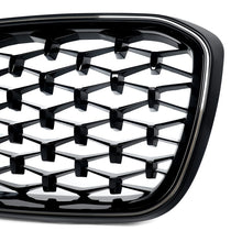 Front Kidney Grille Diamond Grill W/ LED Light For 2022-2024 BMW X3 G01 X4 G02