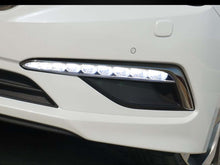 DRL LED Daytime Running Lamps Fog Lights W/ Bezel For 2015-2017 Hyundai Sonata dr18