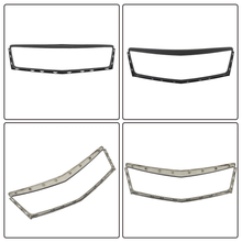 Black Front Upper Grille + Lower Grill w/ Frame for Cadillac XTS 2013-2017